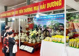 Hải Dương có 8 gian hàng tham gia hội chợ triển lãm hàng công nghiệp nông thôn tiêu biểu 
